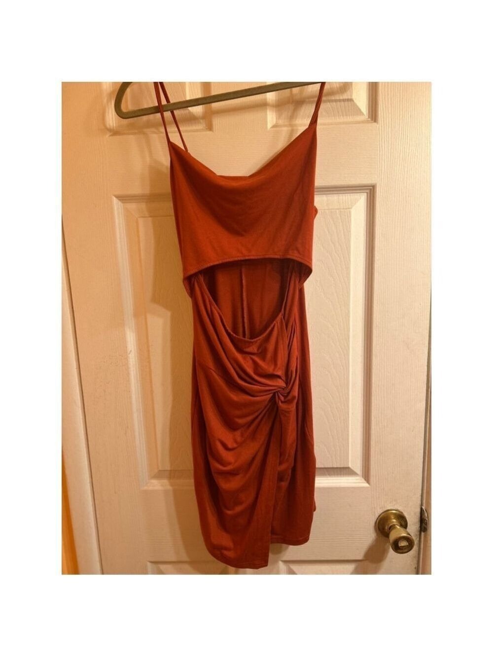 Women's SHEIN Dress, Size S, Rust Orange